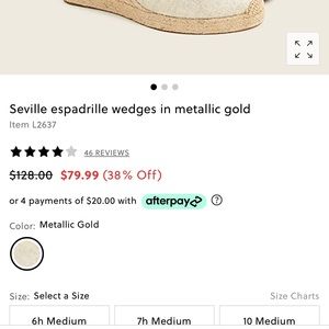 JCrew wedges